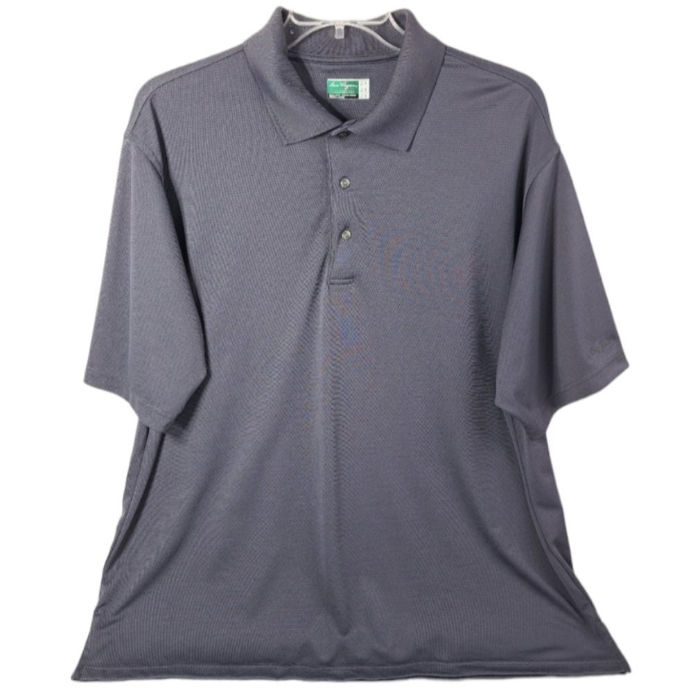 Ben Hogan‎ Men's Golf Grey Collard Shirt 2X 100% Polyester